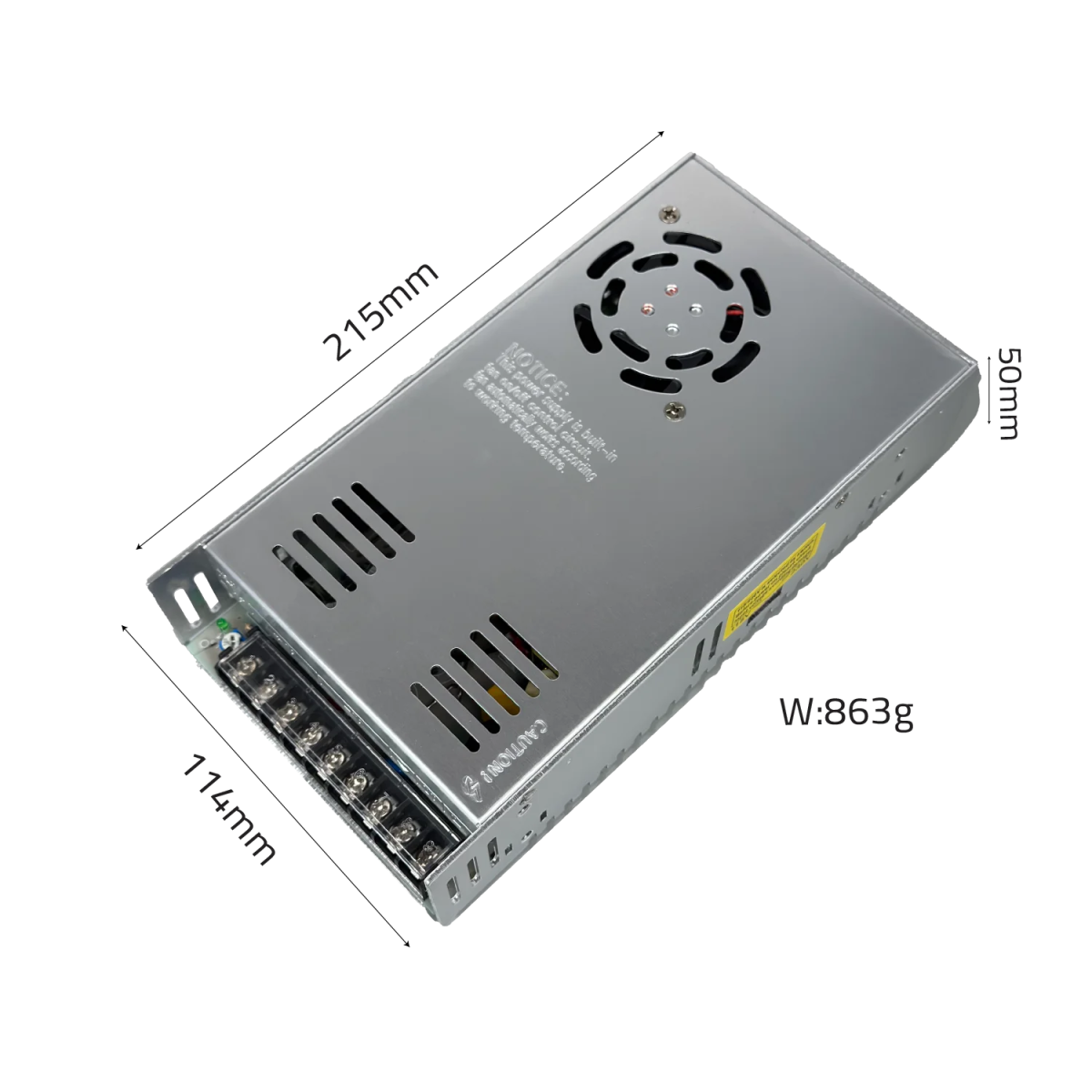 Ultra Light 600W 24V Power Supply (P600W24V) - Ultralight