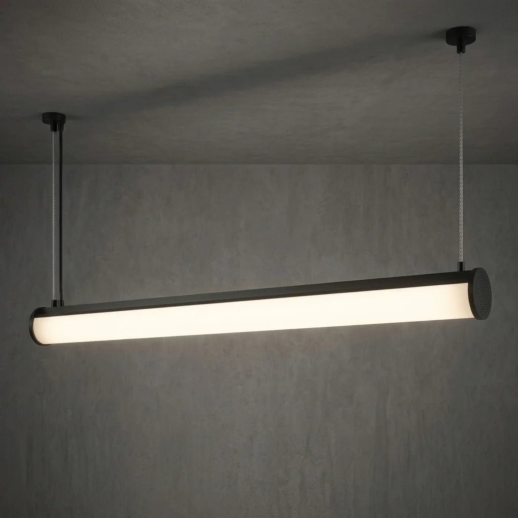 Ultralight Outdoor Linear Pendant Light 80W - IP65 Weather Resistance (BR6737)