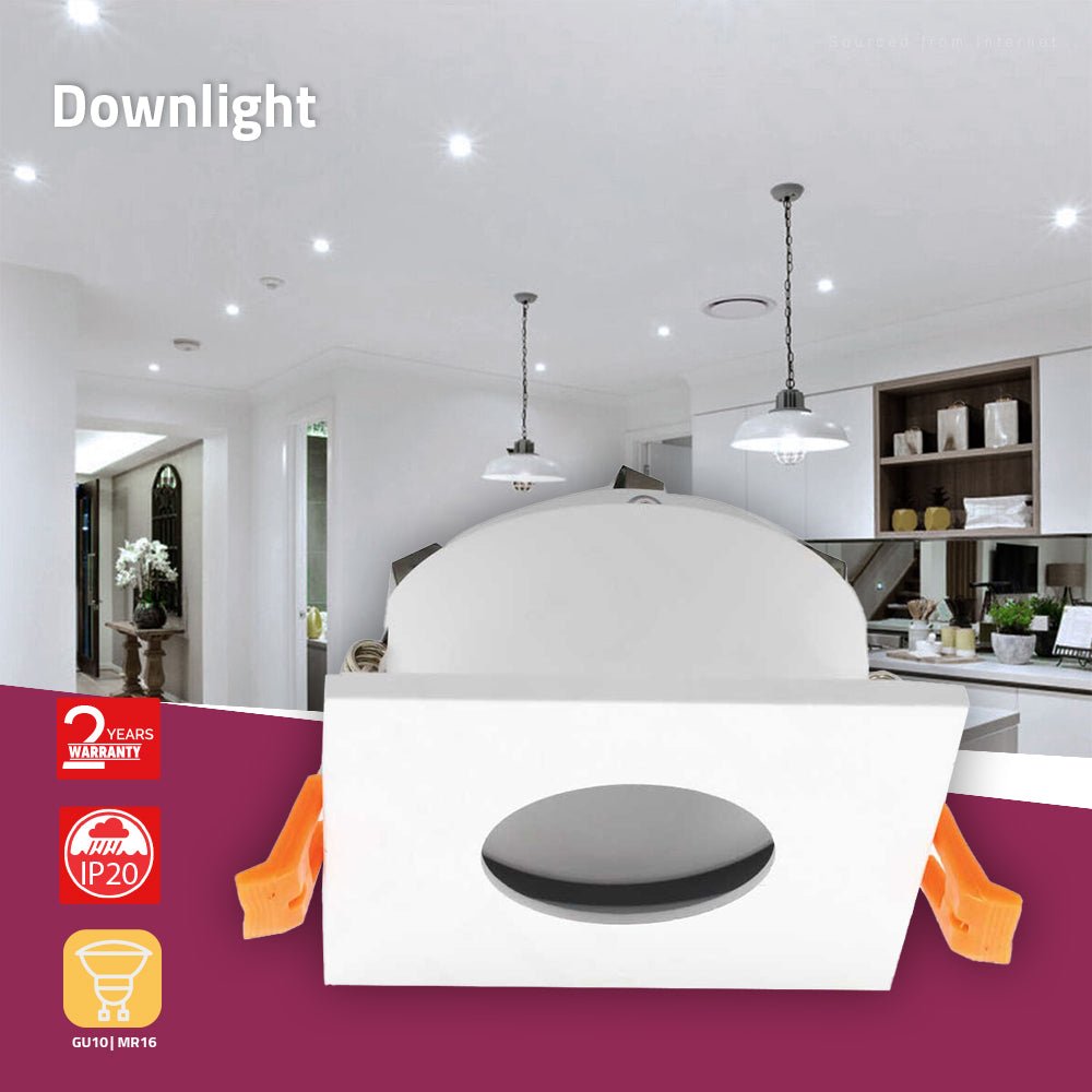 Buy Ultralight Downlight GU10 (BA266-SQ) - Best from Ultralight