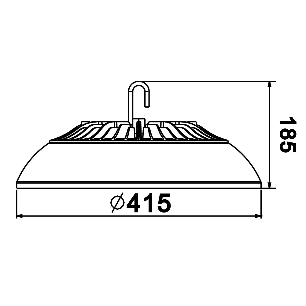 Ultralight LED High Bay Light (WL-HB5420)