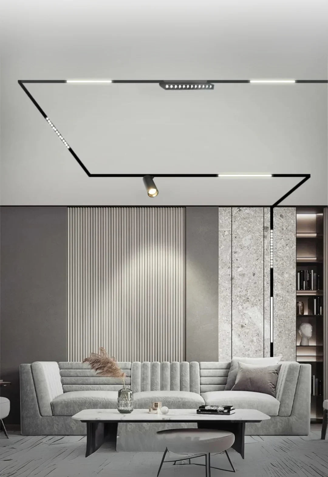 Magnetic Track Lighting Installation — Step by Step