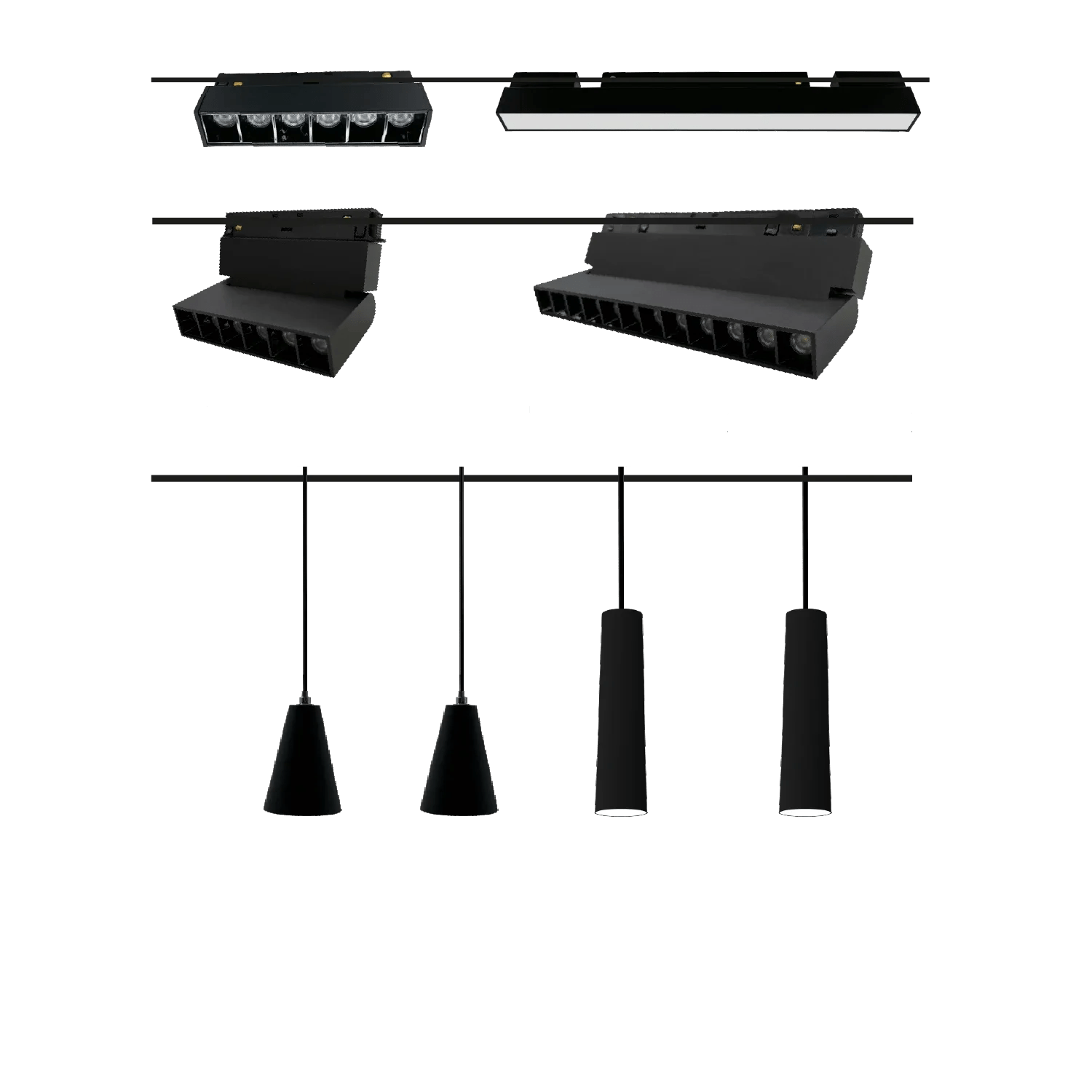 Ultralight Magnetic Track LED Light
