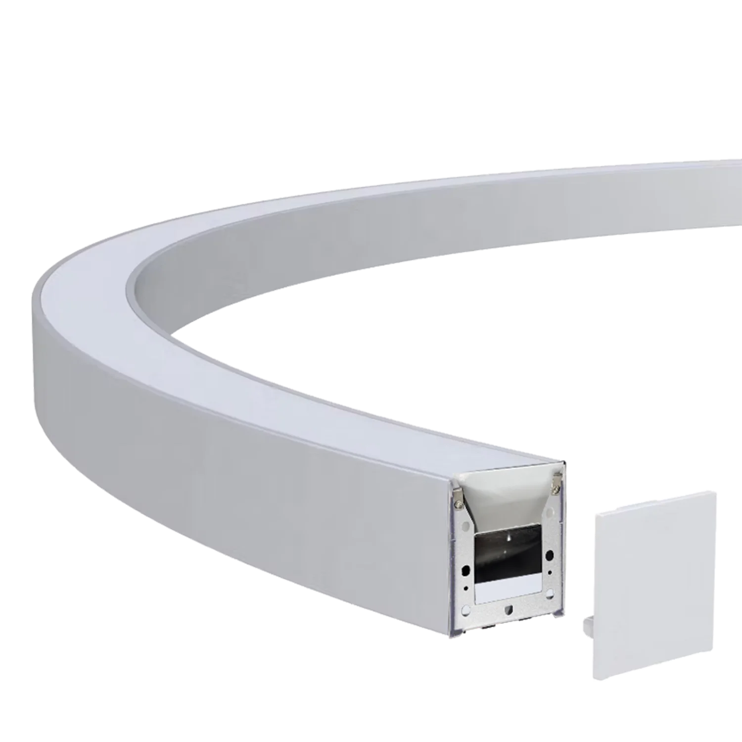 إنارة خطية ليد منحنية قابلة للتوصيل 40 واط (BR6752 Curve)