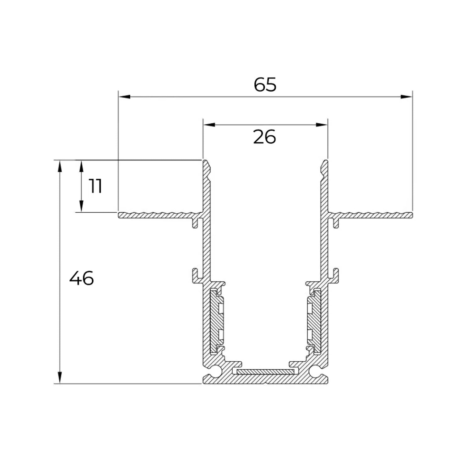 Magnetic lighting strip

