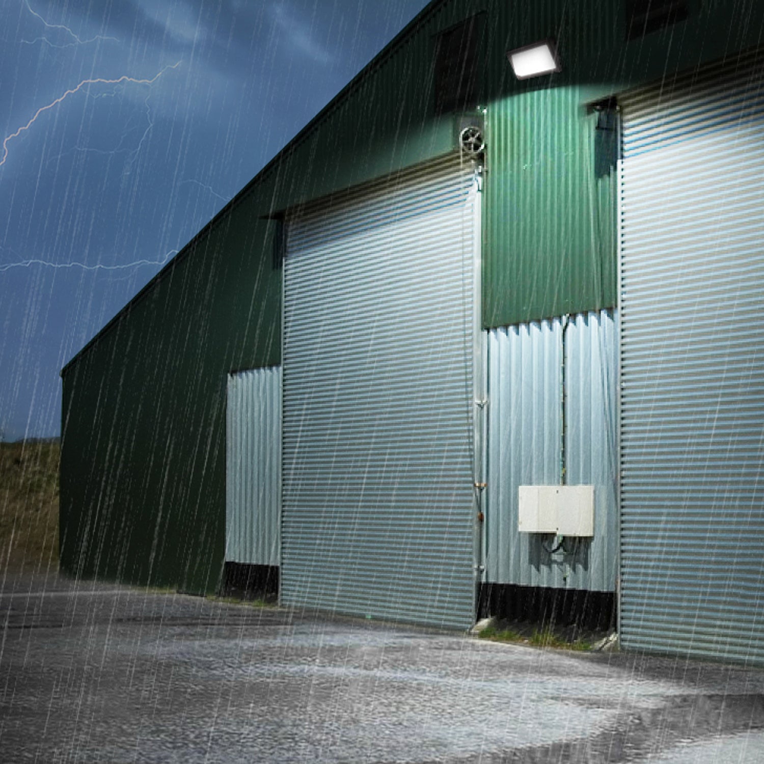 E40الترا لايت فريم إنارة جدارية خارجية مع قاعدة (WPA-25)