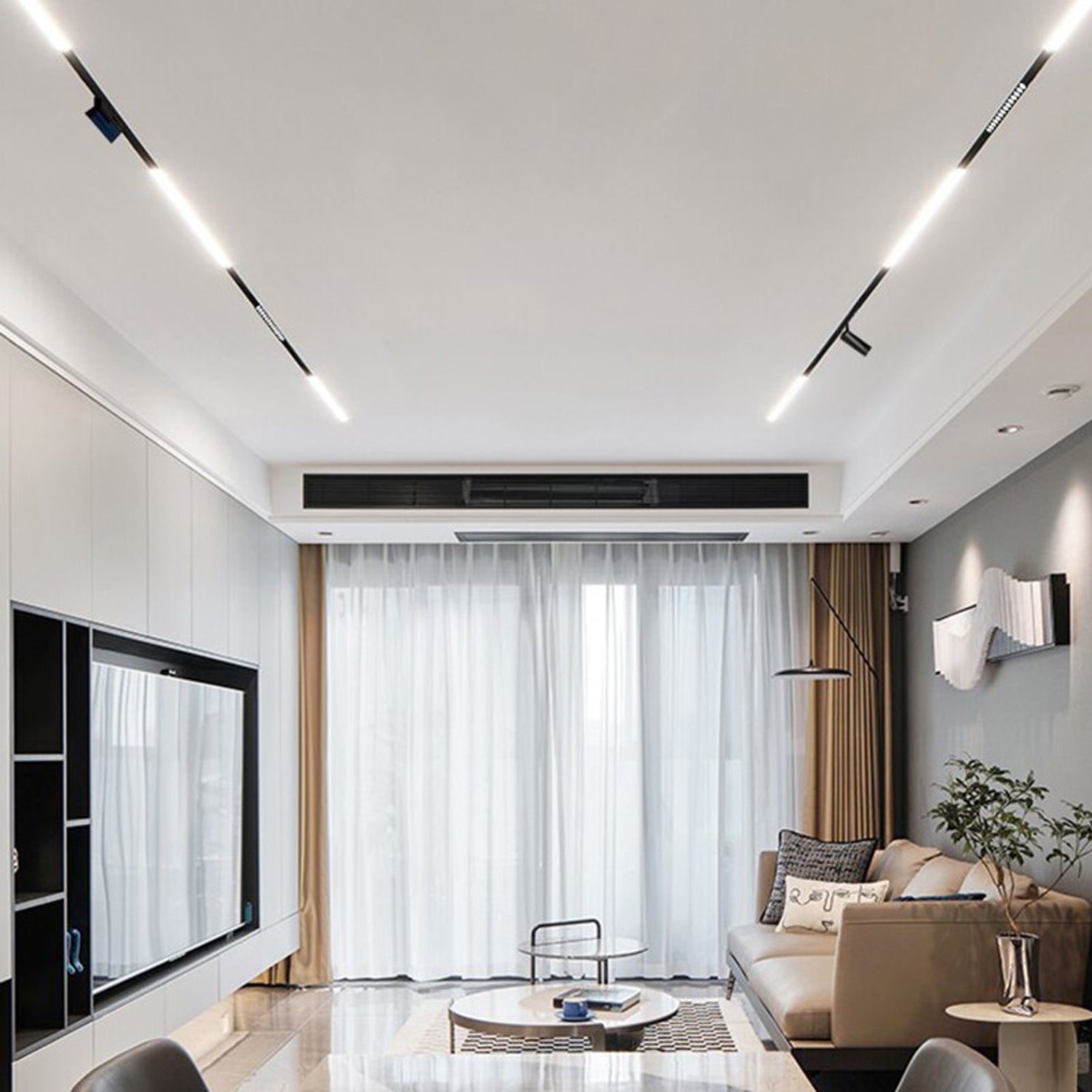 Magnetic Track Light 35mm - OSRAM LED CHIPS (BT-Family)