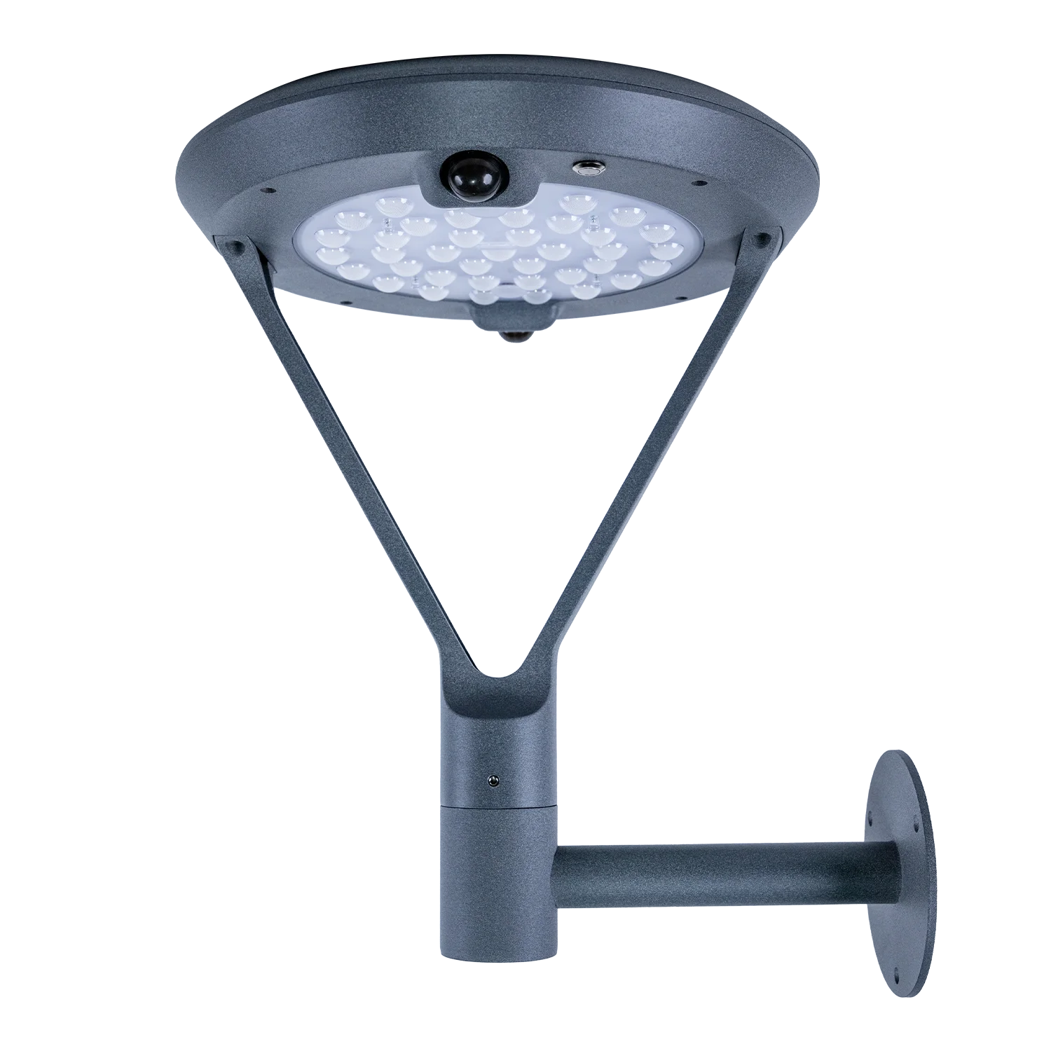 إنارة حدائق بالطاقة الشمسية الترالايت مع حساس حركة 16 واط IP55 (T564)