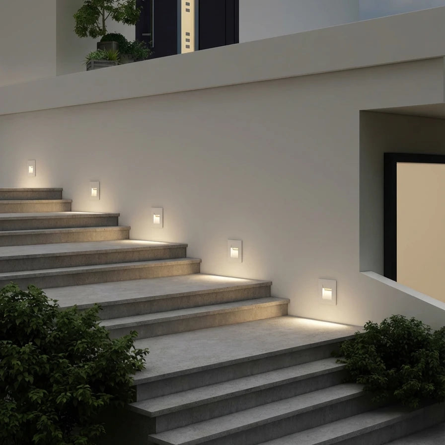 إنارة درج 3 واط ومقاومة للظروف الخارجية IP54 (BR7012)