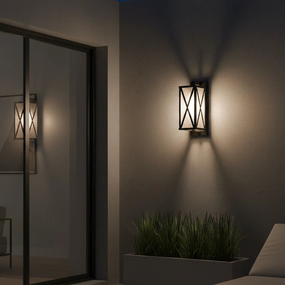 Ultralight Black Classic Wall Light E27 IP44 (TD-2321)