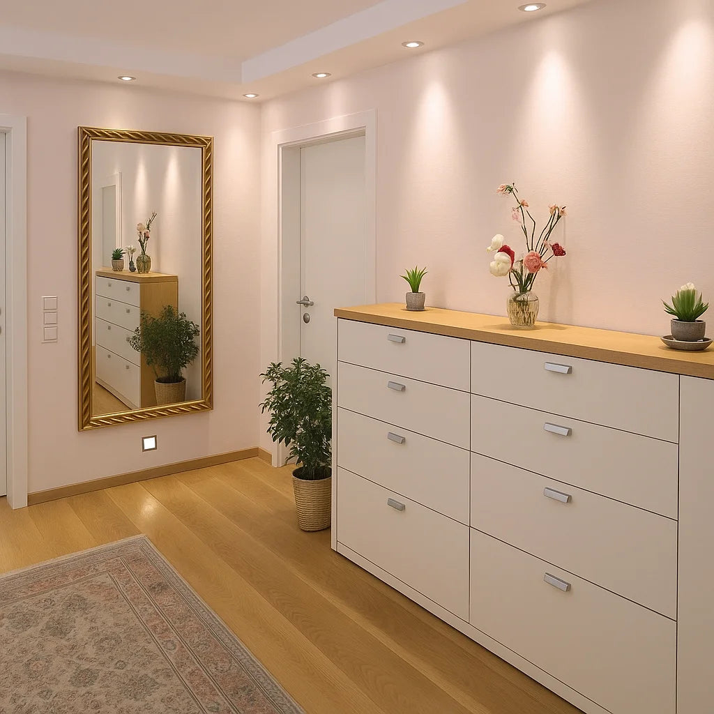 إطار سبوت لايت داخلي – تصميم مضاد للوهج بمقاسات متعددة (BA352)