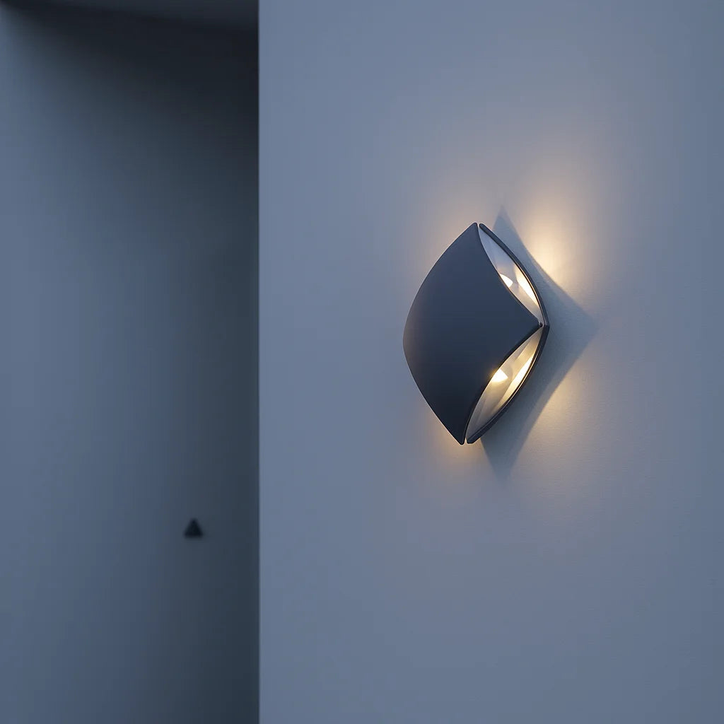 4-Way LED Wall Light 12W (1869) - IP54 Waterproof Decorative Outdoor
