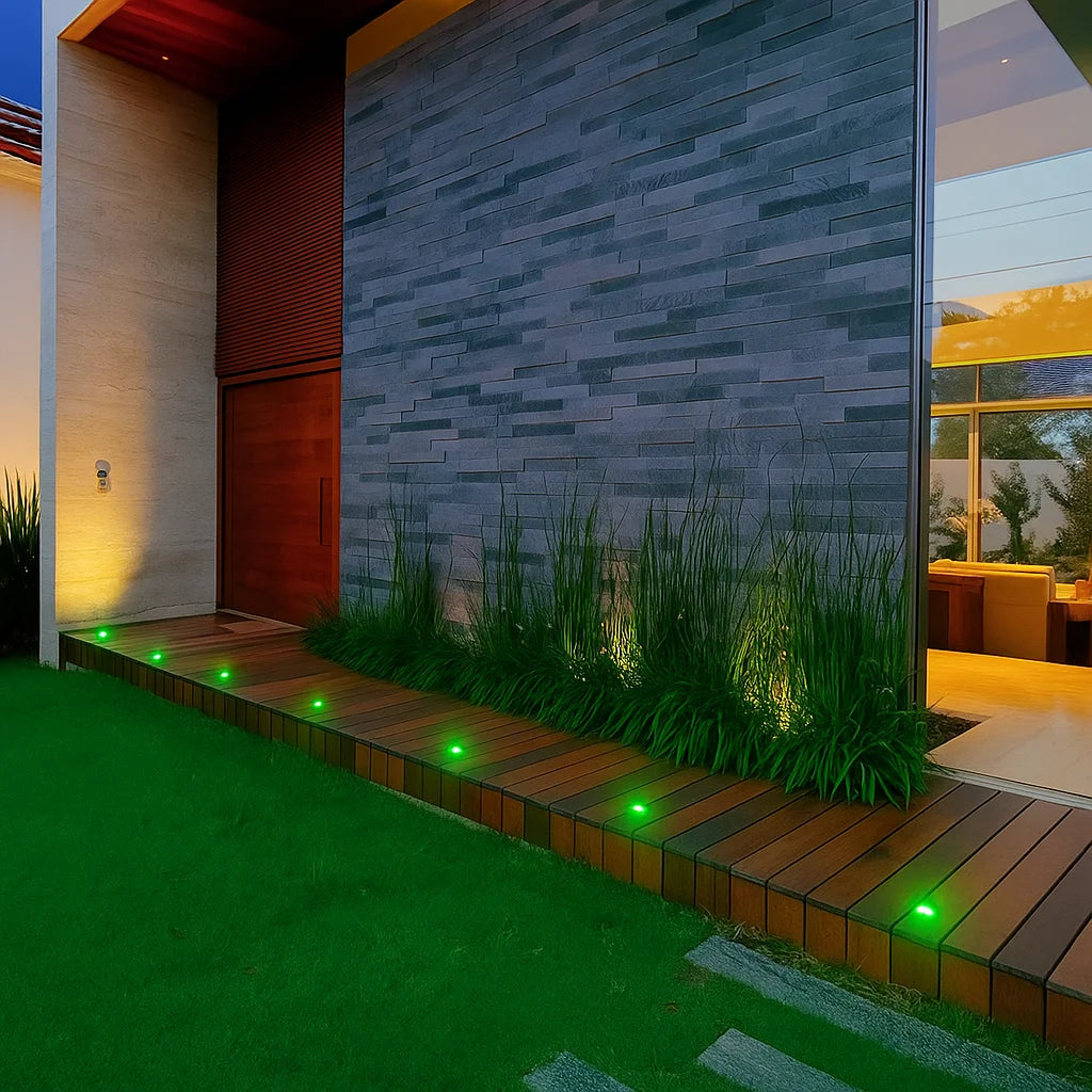 مصباح إنارة أرضي (JI001A) – بقدرة 1 واط، مقاوم للماء IP67 مع هيكل ستانلس ستيل لإضاءة الحدائق والممرات