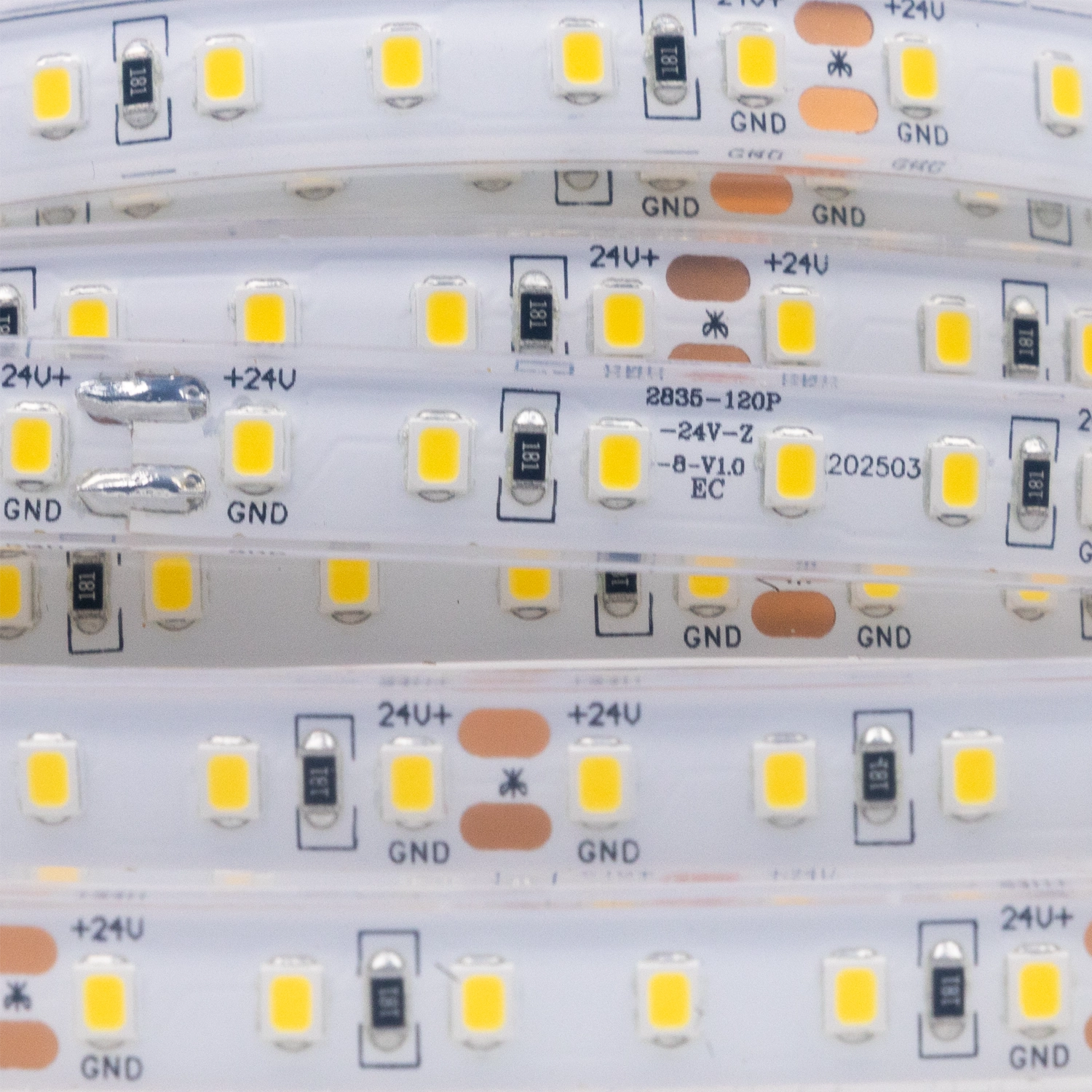 Ultra Light LED Strip Light – High CRI 90, IP67 Water-Proof Flexible Lighting (SMD2835-120P)