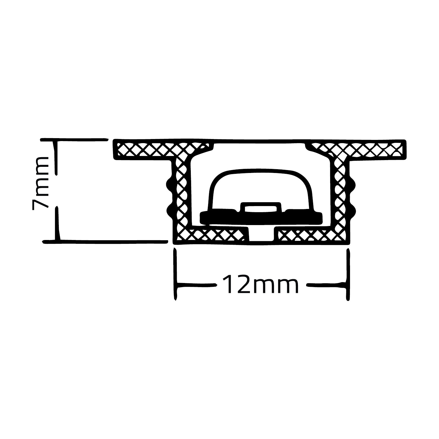 شريط ستريب ليد مرن من الترالايت 50 متر - مقاوم للماء IP65 (MICRO CHIP-280P)
