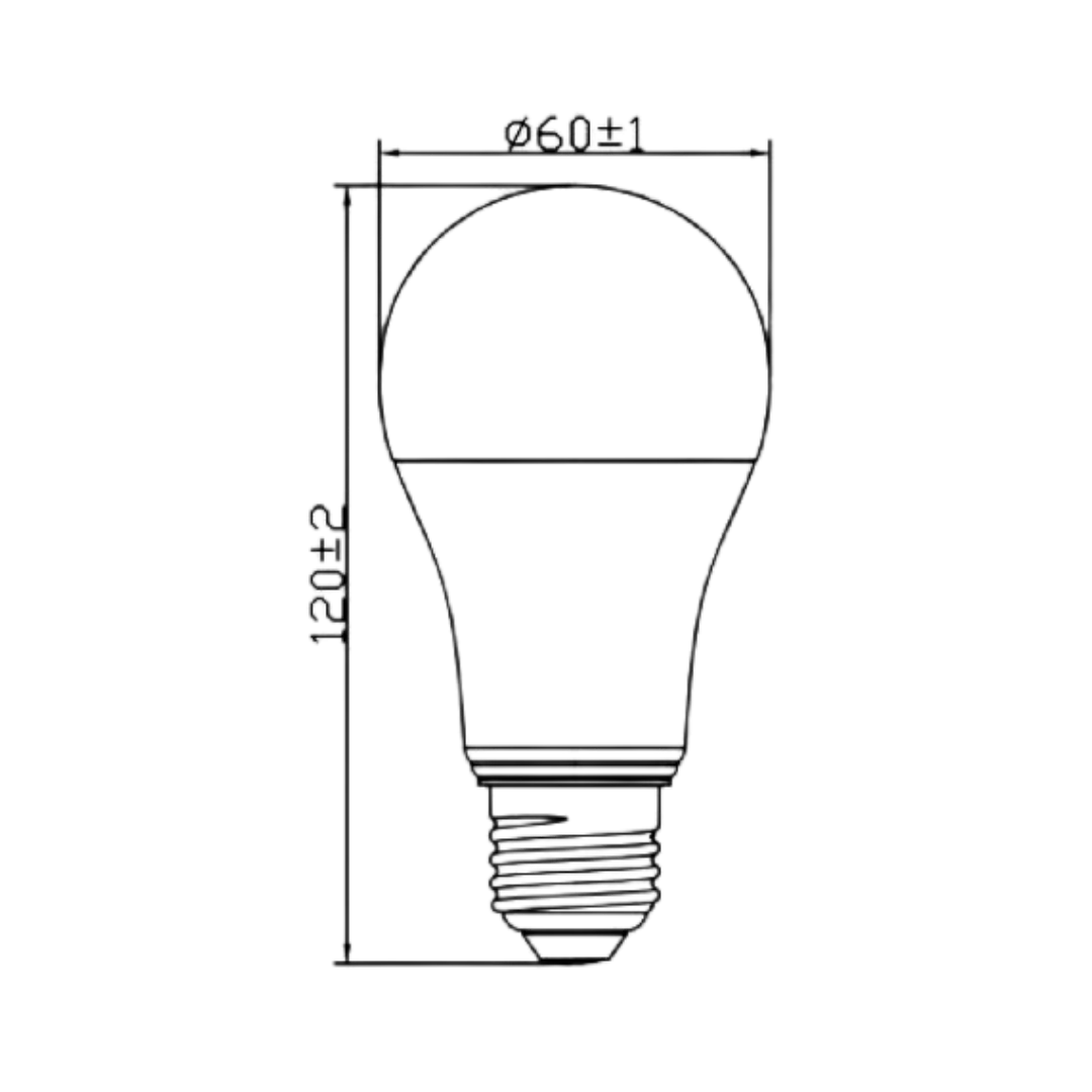 مصباح ليد الترالايت 14.8 واط E27 (UTL-1400ST)
