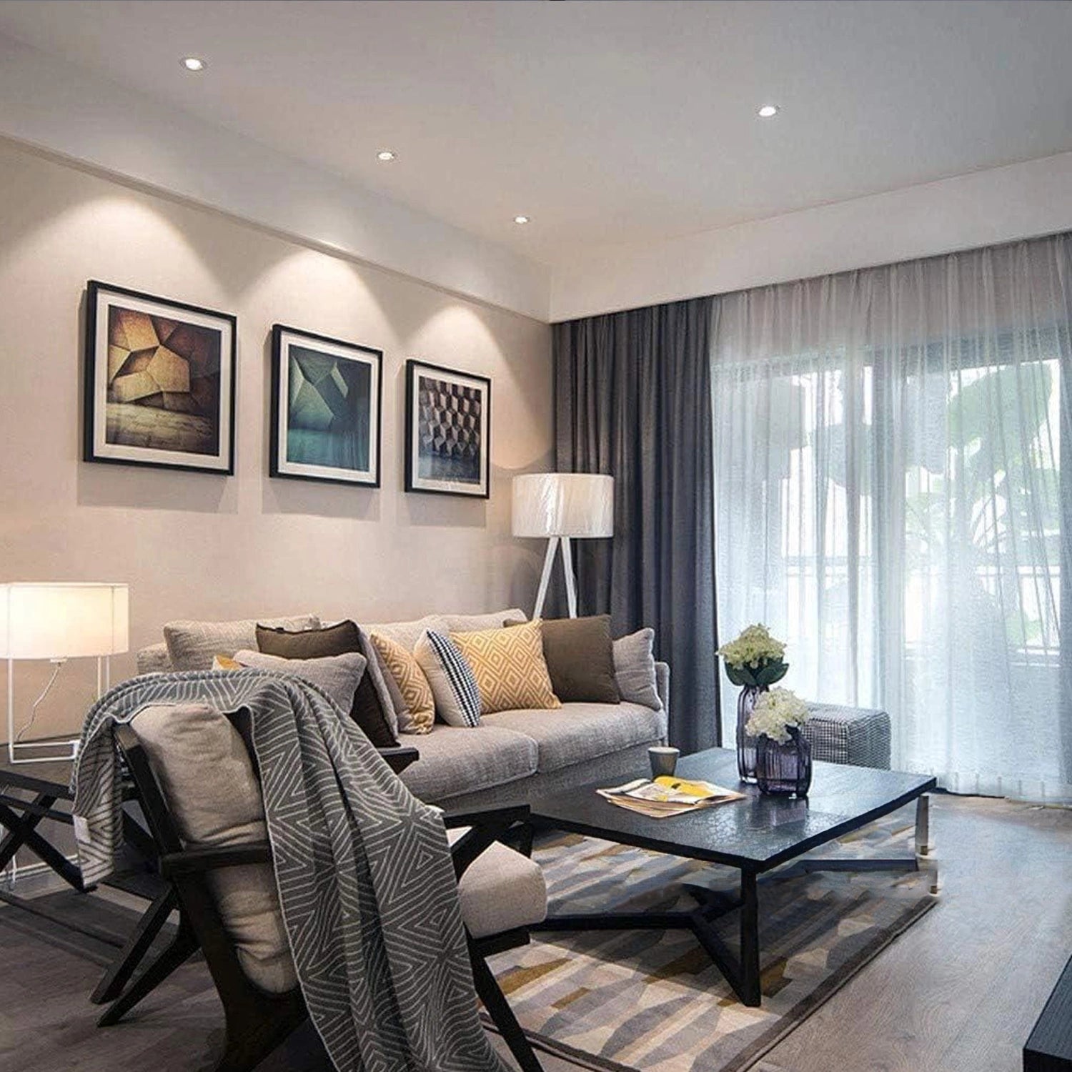 Ultralight LED Ceiling Spotlight – Modern Indoor Lighting, IP44 (BR6233)