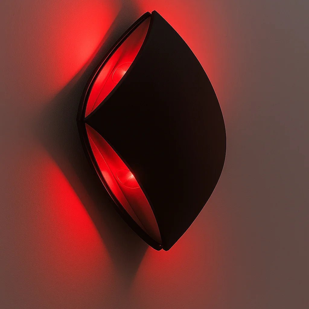 مصباح حائط ليد حديثة 12 واط (1869) – إضاءة ديكورية بـ 4 اتجاهات، مقاوم للماء IP54