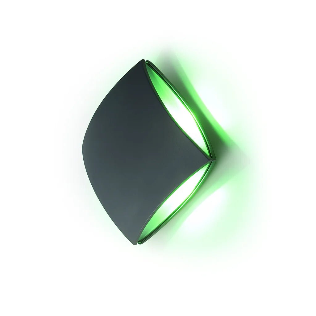 مصباح حائط ليد حديثة 12 واط (1869) – إضاءة ديكورية بـ 4 اتجاهات، مقاوم للماء IP54