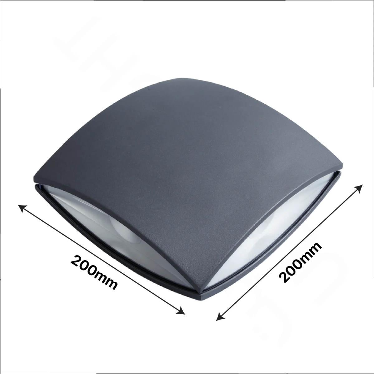 مصباح حائط ليد حديثة 12 واط (1869) – إضاءة ديكورية بـ 4 اتجاهات، مقاوم للماء IP54