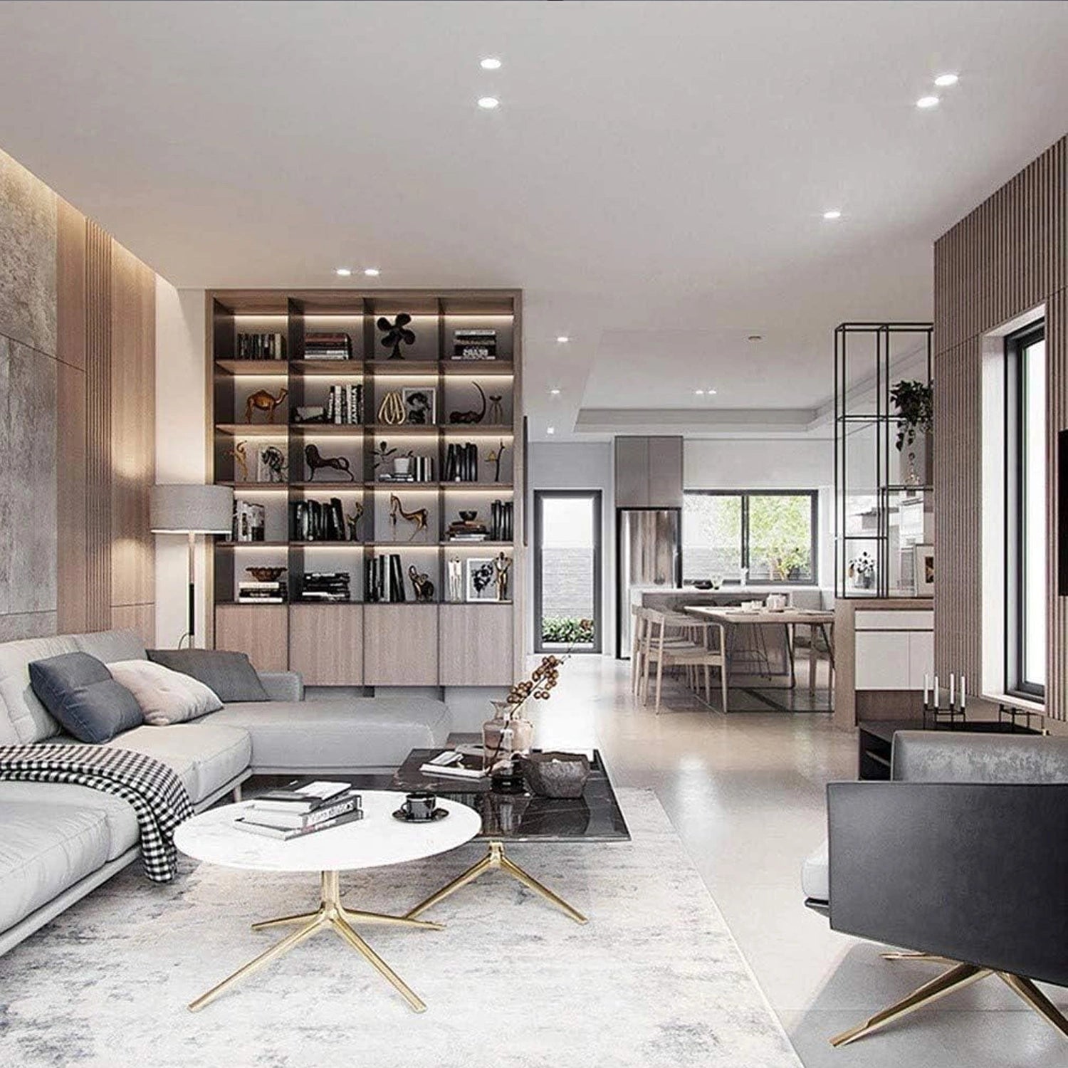 الترا لايت إنارة سبوت لايت غاطسة – إضاءة داخلية حديثة موفرة للطاقة ومقاومة للرطوبة (BR6233)