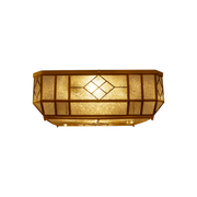 مصباح سقفي نحاسي من الترا لايت – تصميم عربي فاخر للإضاءة الخارجية (X018)