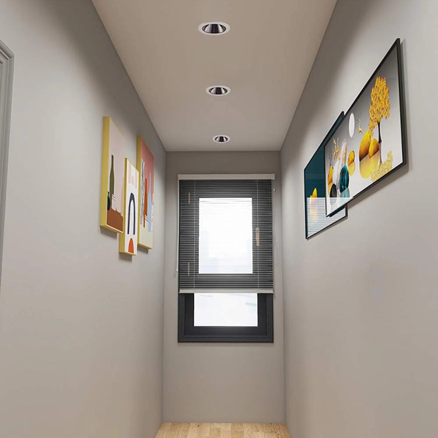 Ultralight Recessed LED Ceiling Downlight Anti-Glare (BR6453)