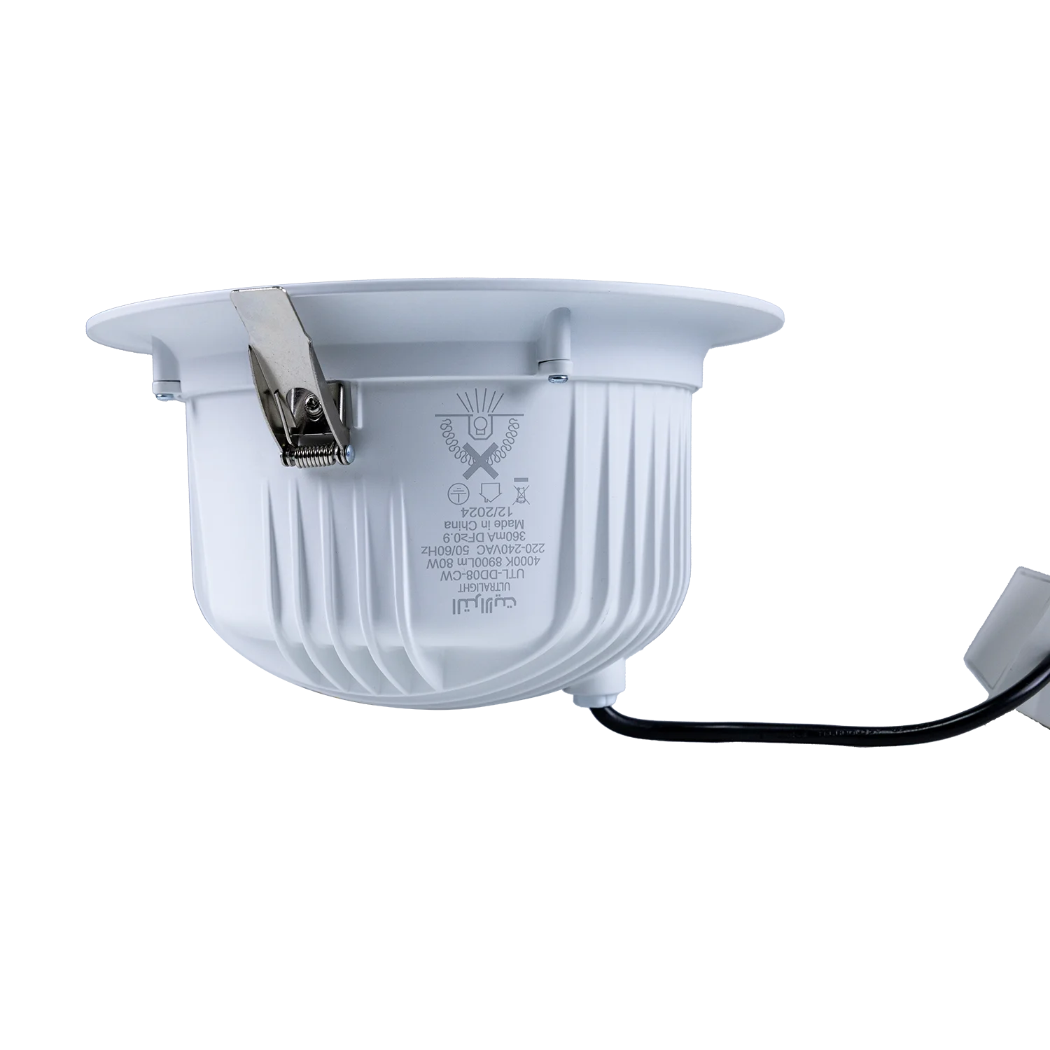 Ultralight LED Downlight - High Wattage 80W - Anti Glare & COB Chip (UTL-DD08)