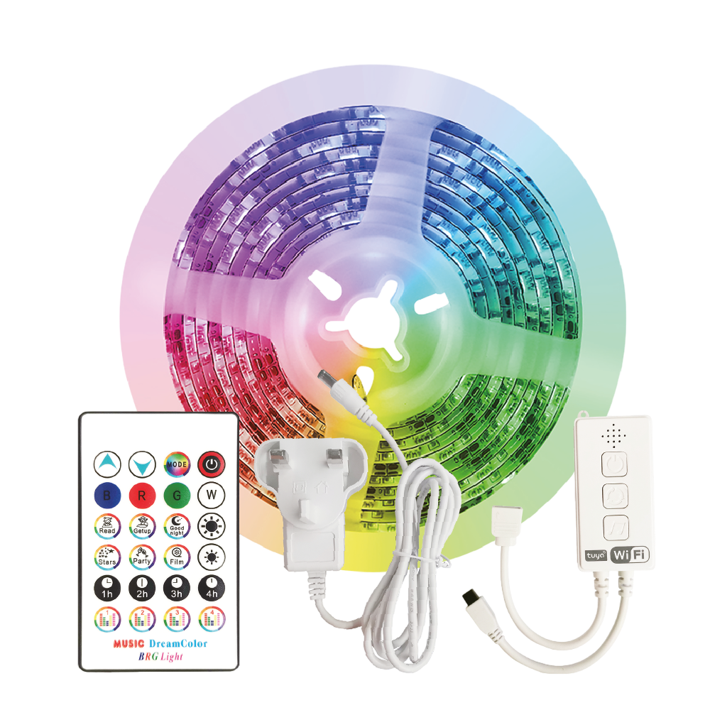 Buy Ultralight Tuya Strip Light 5M - TUYA Smart RGB Lighting (WL-SL5050 TUYA) - Best  from Ultralight