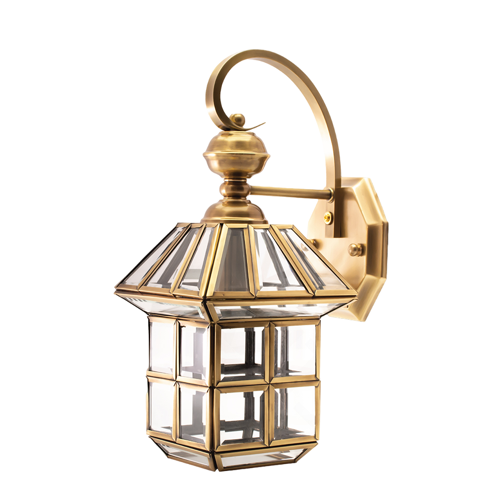 الترا لايت إنارة جداري نحاسي (61020)