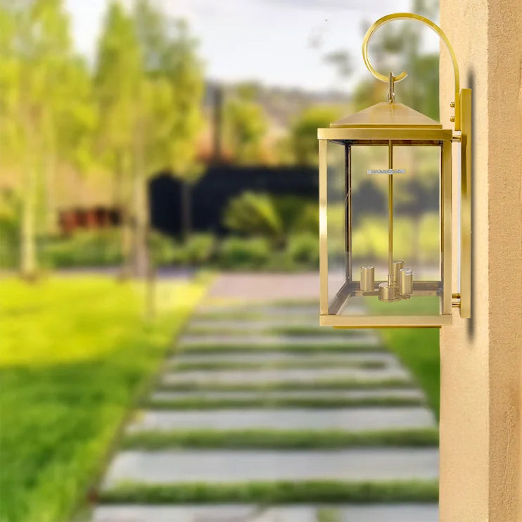 إنارة خارجية نحاسية من الترا لايت (3445 FAMILY) | إضاءة خارجية فاخرة IP44