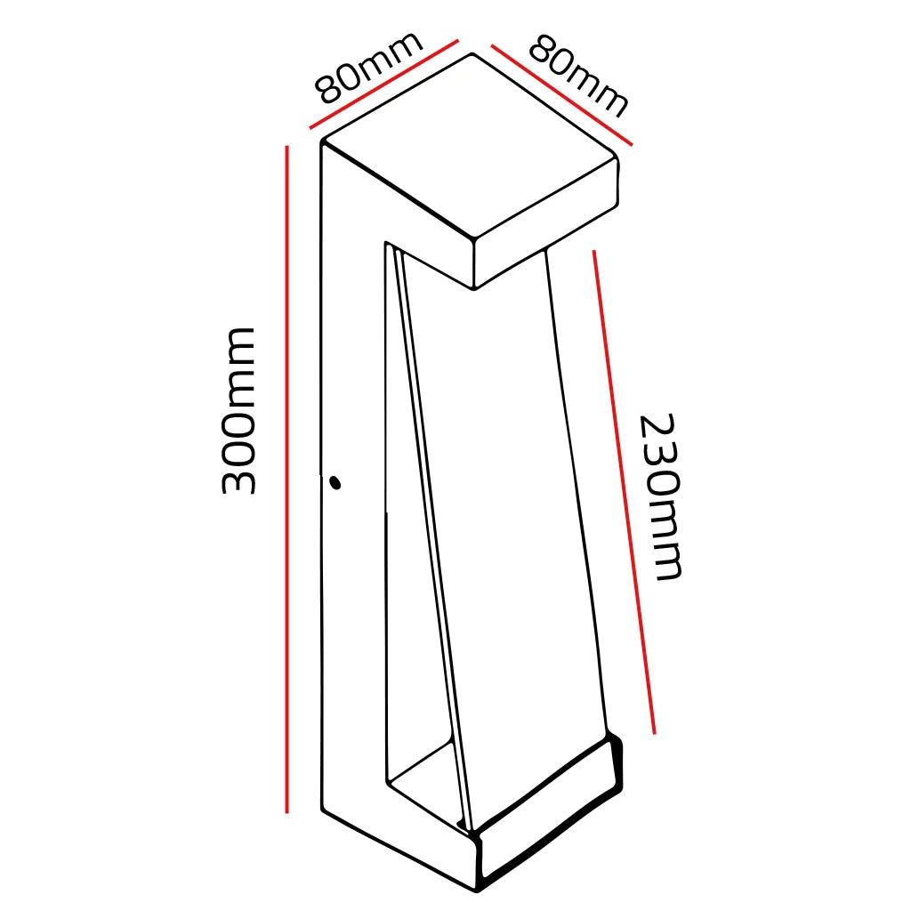 LED Modern Wall Light 13W - Multiple Light Effect (GL24104)