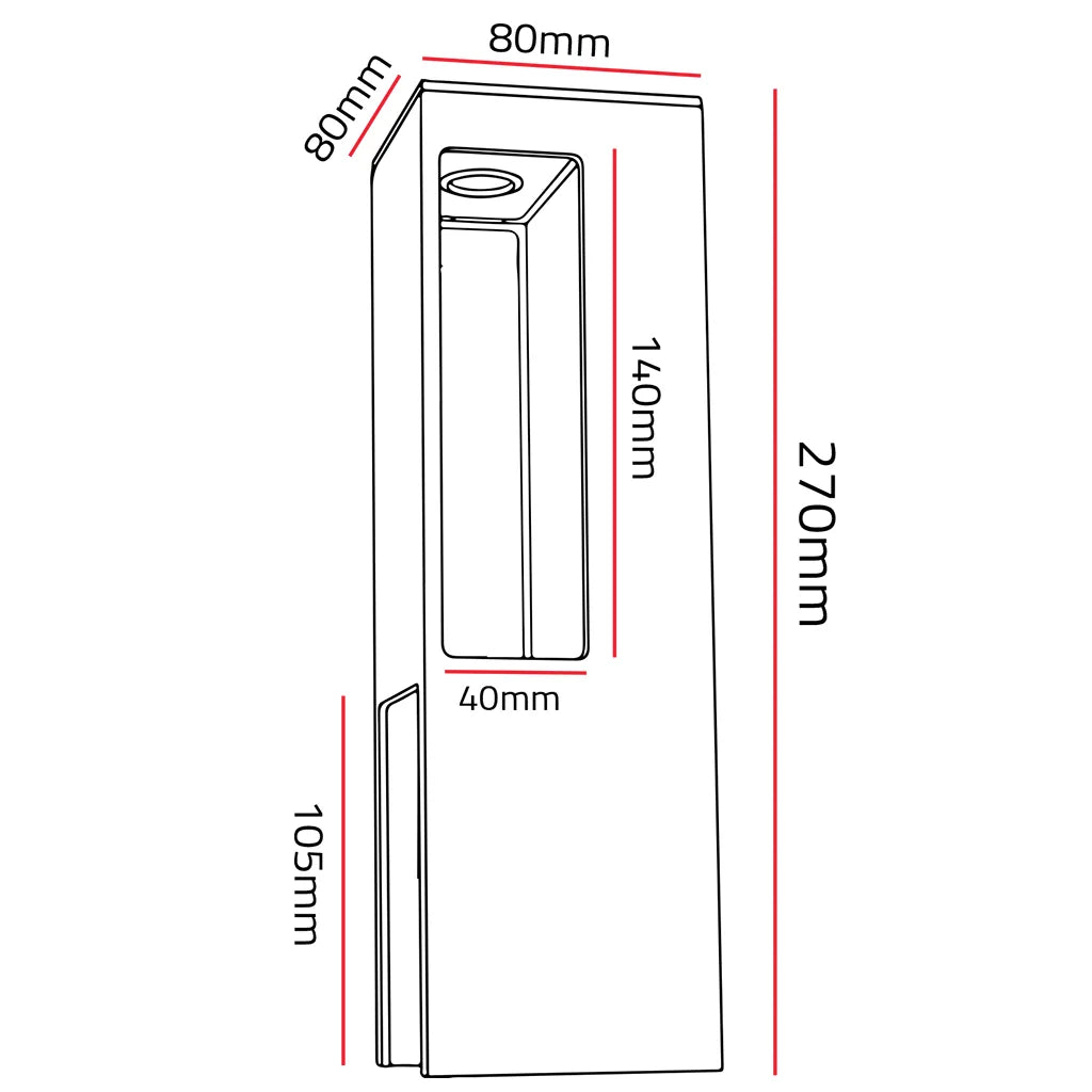 Ambient Modern Wall Light 12W - CRI 90+ (BD3071)