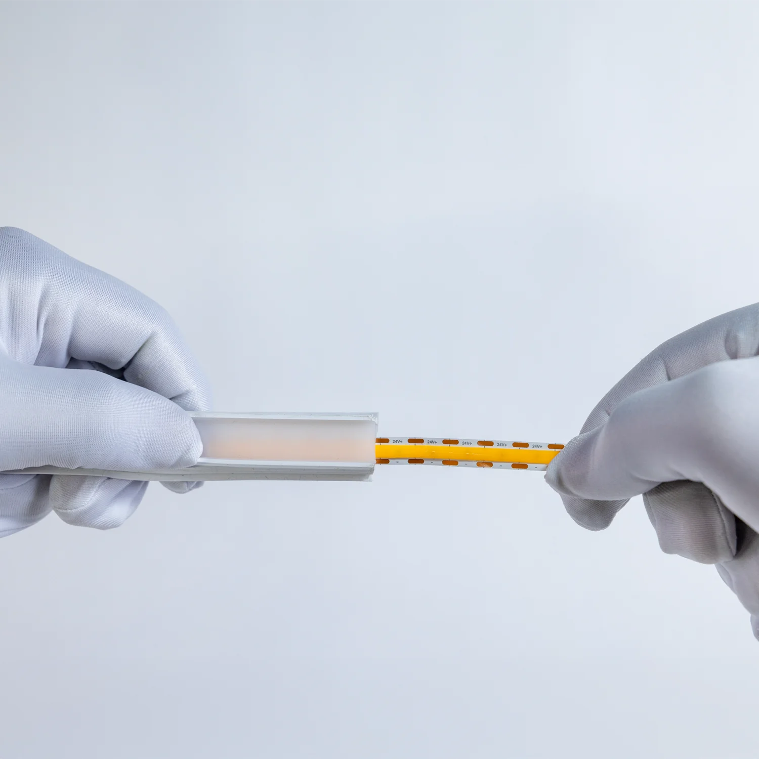 بروفايل سيليكون لشريط ليد - تصميم مرن 50 متر (Profile 1510)