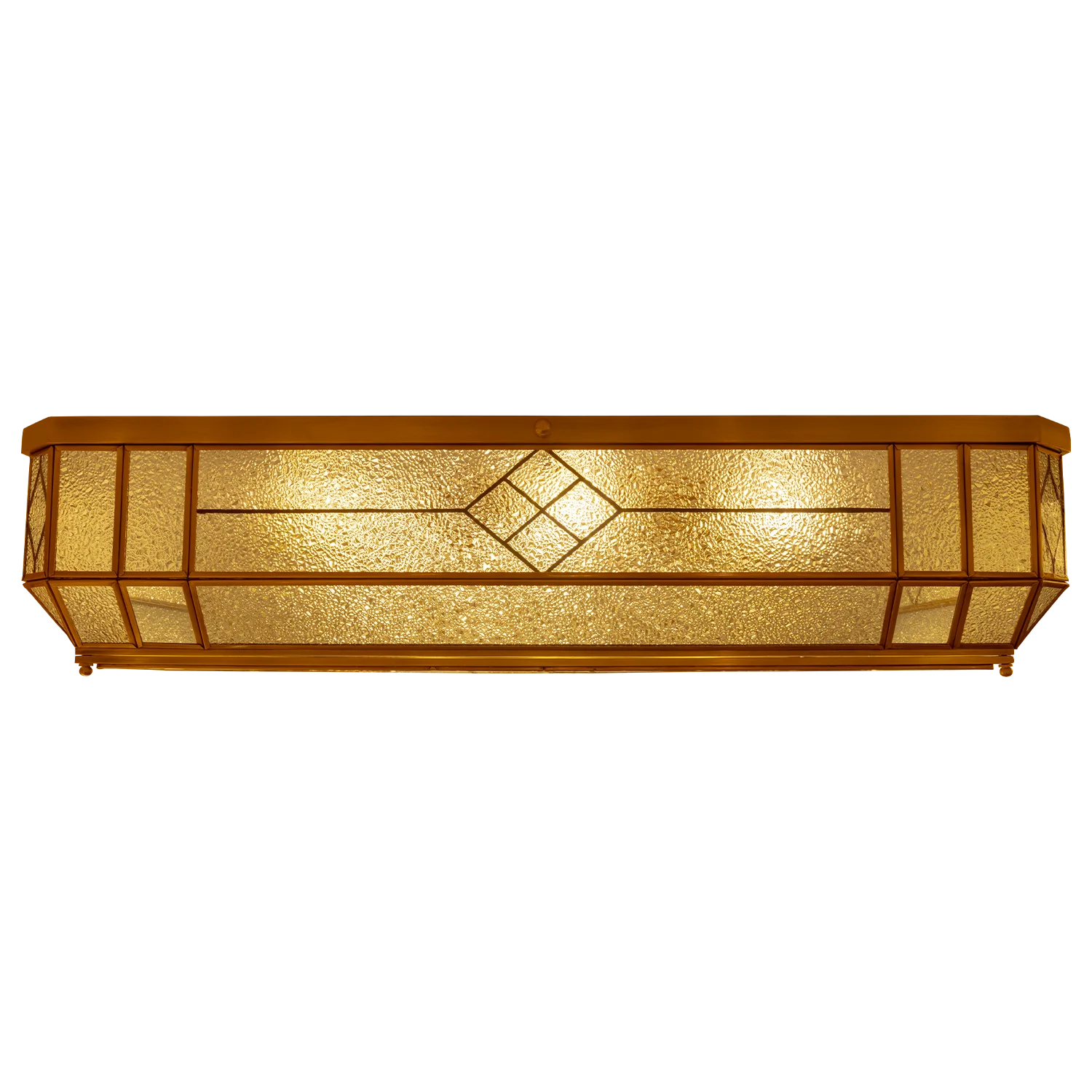 مصباح سقفي نحاسي من الترا لايت – تصميم عربي فاخر للإضاءة الخارجية (X018)