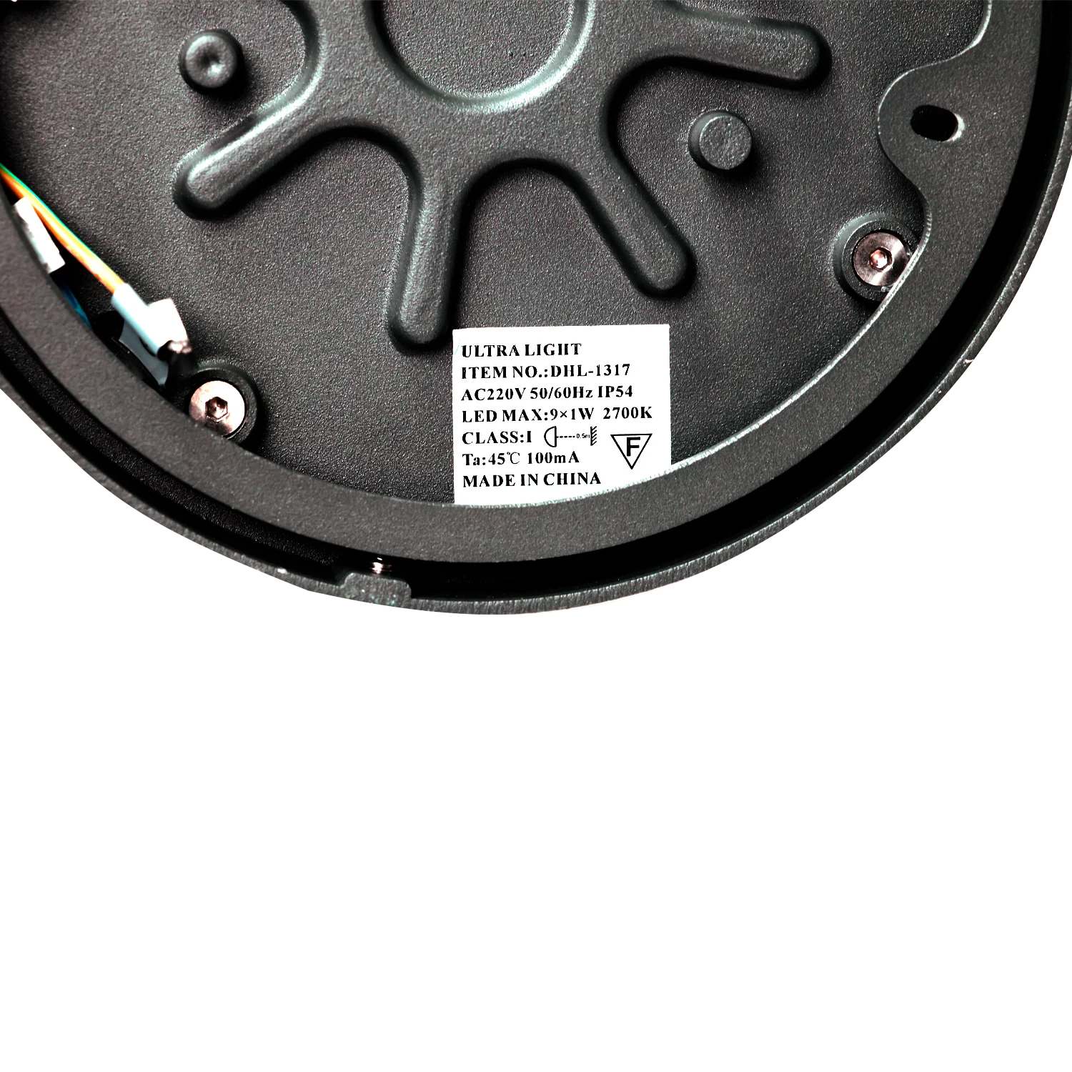 إضاءة جدارية خارجية ليد من الترا لايت | إضاءة أسطوانية لجميع الاتجاهات (DHL-1317)