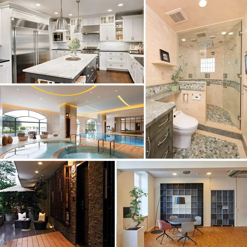 الترا لايت إنارة سقفية سبوت لايت مقاومة للماء IP65 وليد من فليبس (BR6447)