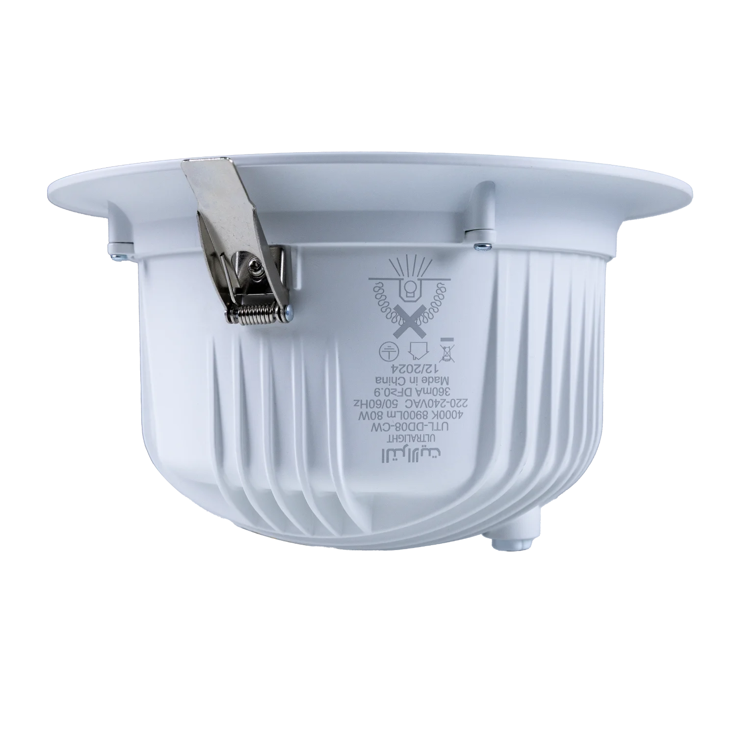 Ultralight LED Downlight - High Wattage 80W - Anti Glare & COB Chip (UTL-DD08)