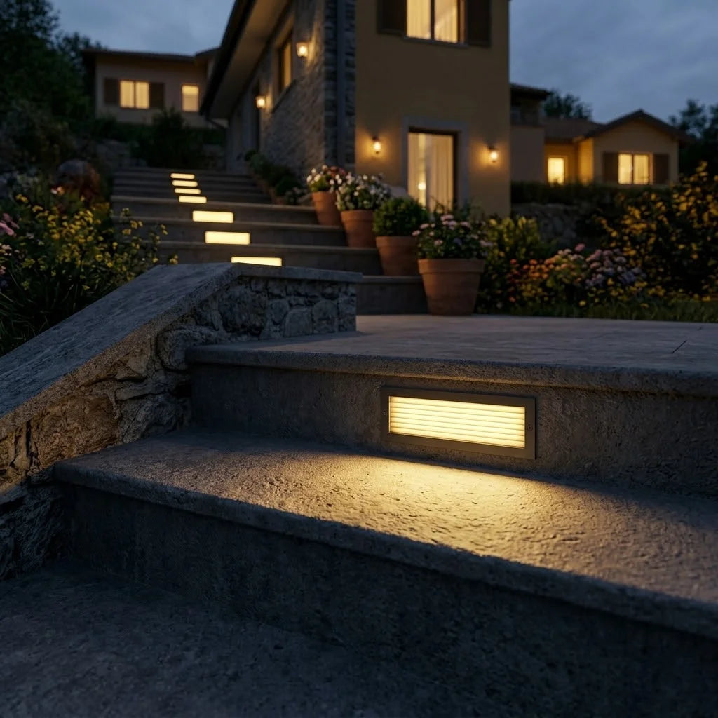 إنارة درج مستطيل الشكل بتصميم فتحة تهوية 13 واط (GL13311)