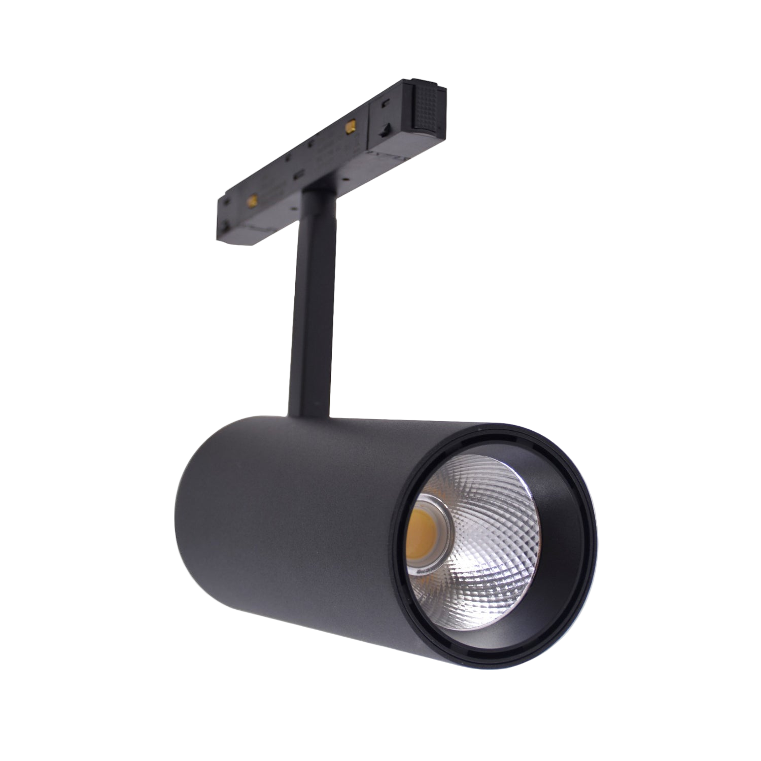 A collection of Ultralight magnetic track lights in black finish, with model numbers BT-7101, BR-8092, BT-8102 shown against a white background.