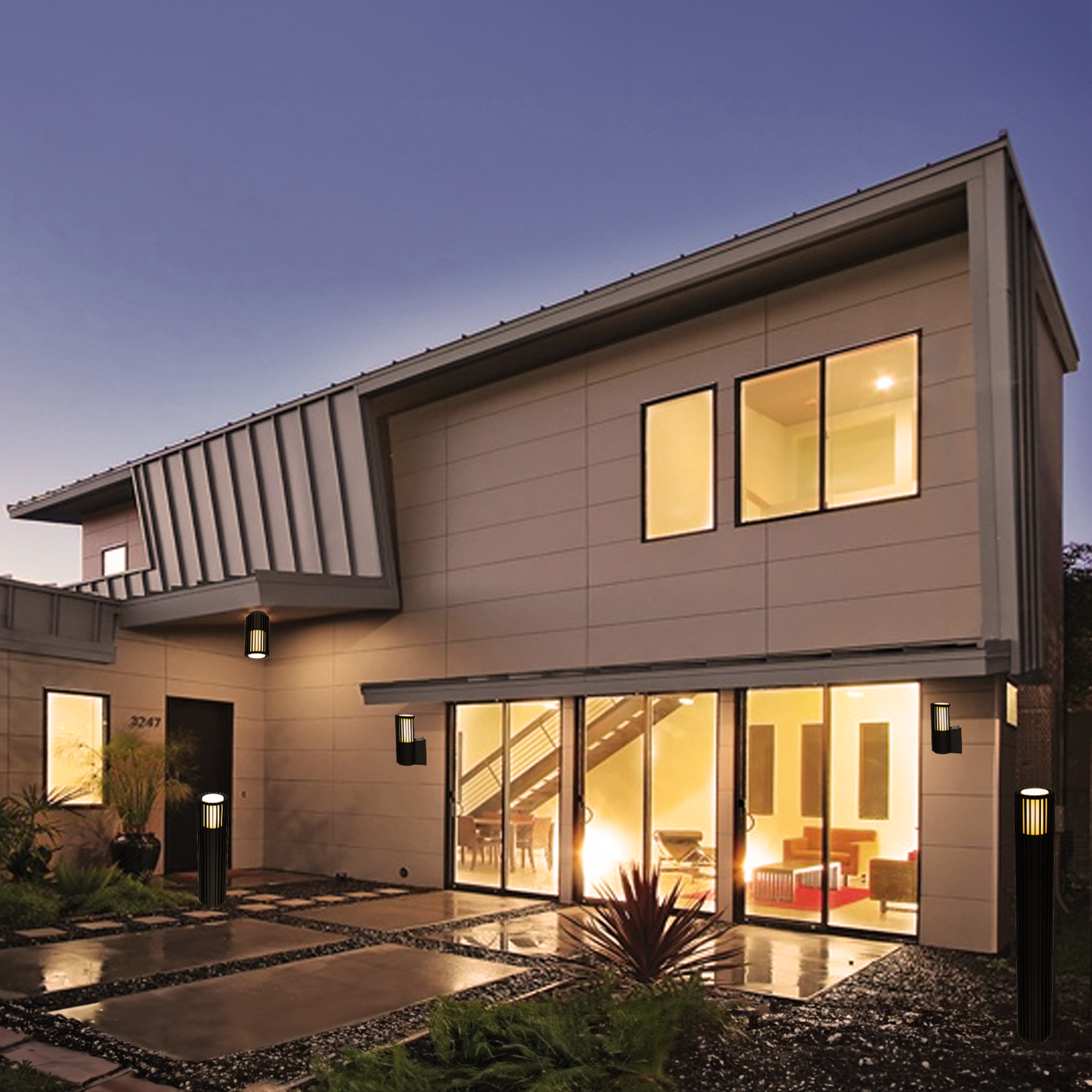 الترا لايت إنارة خارجية ليد (BD-Family)