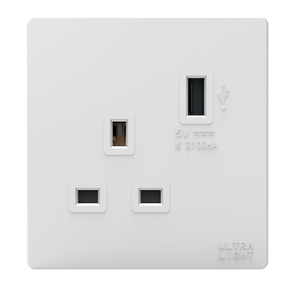 Buy Ultralight Socket with USB Connector (B12-029) - Best  from Ultralight