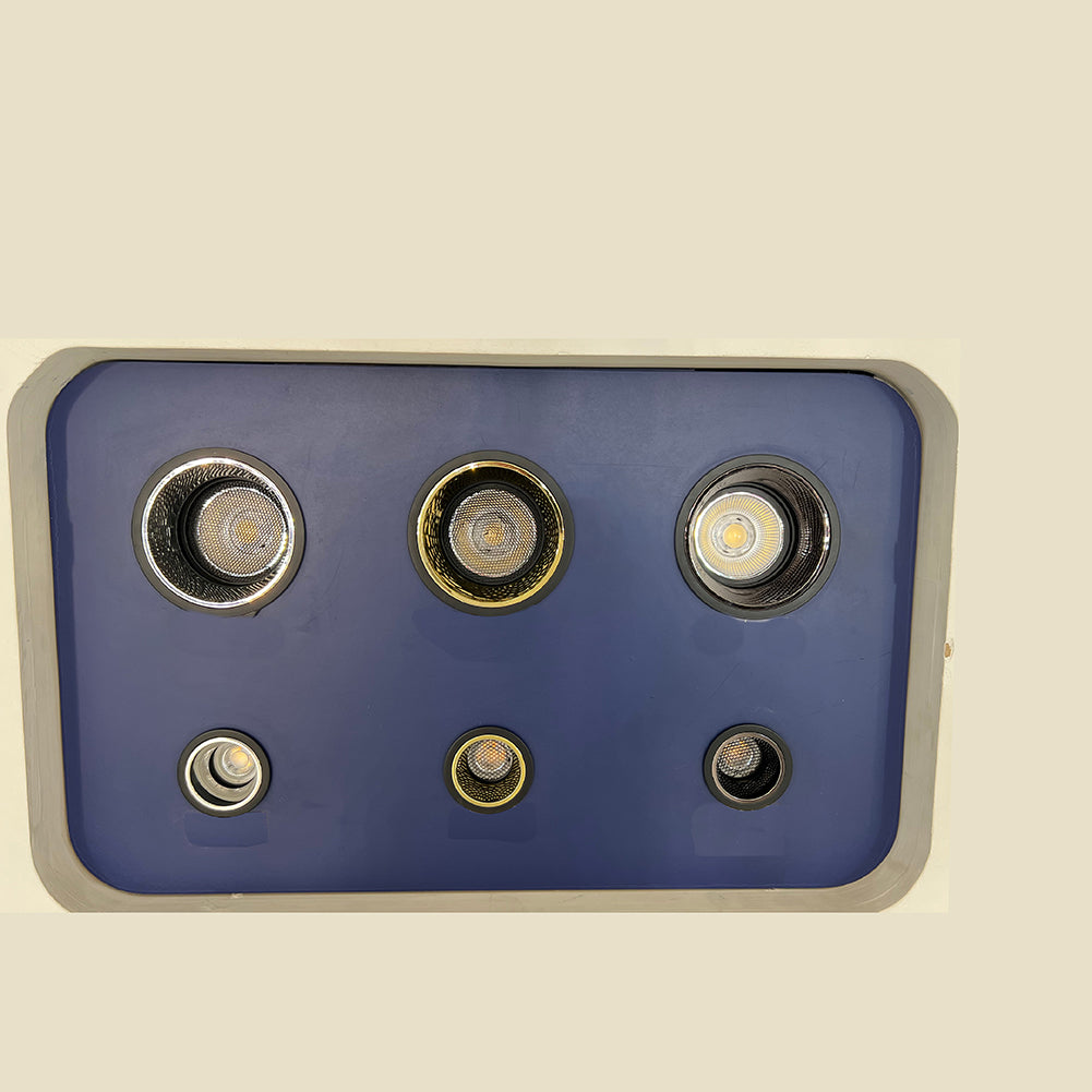  الترا لايت إطار سبوت لايت غاطس ضد التوهج بقاعدة GU10 (BA305)