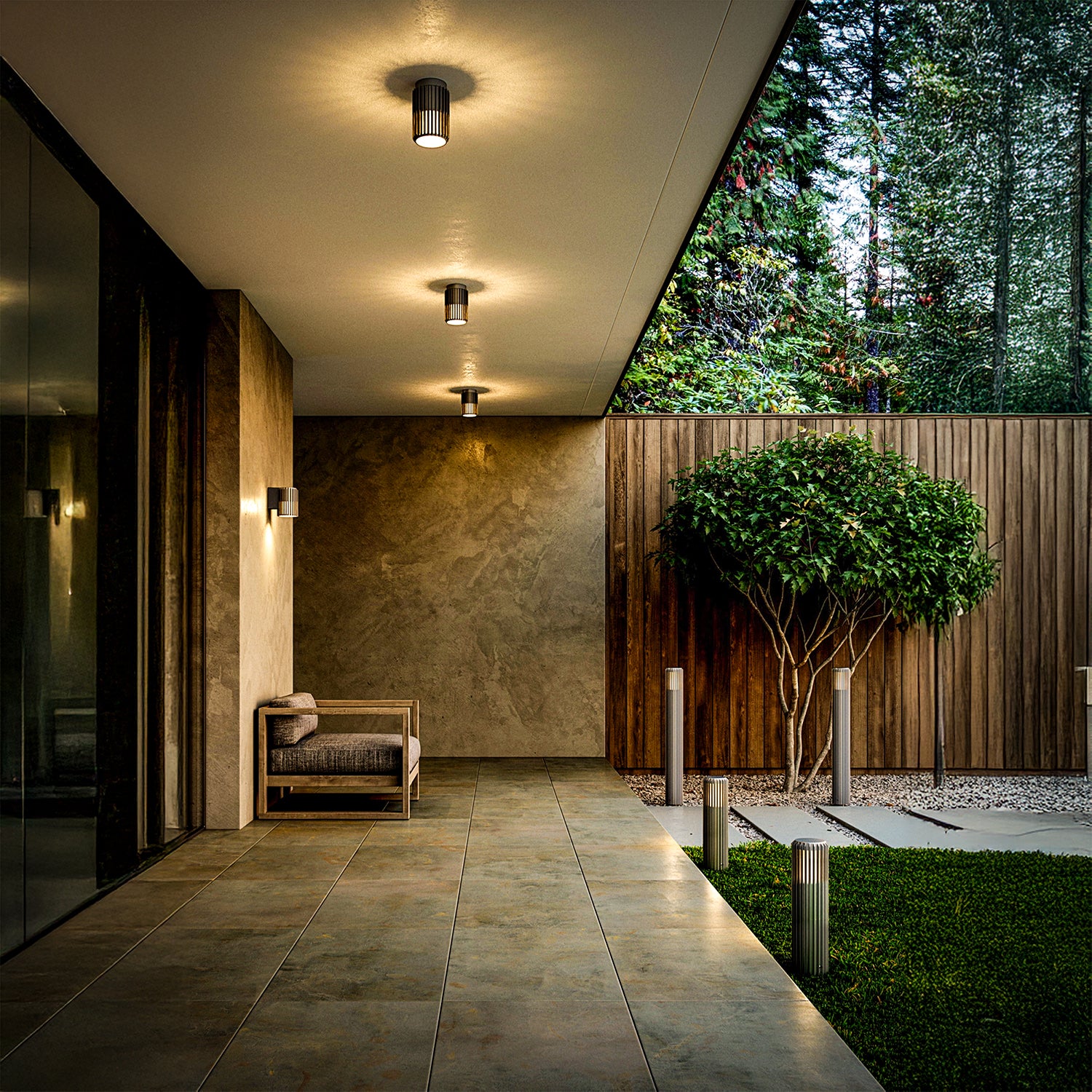 الترا لايت إنارة خارجية ليد (BD-Family)