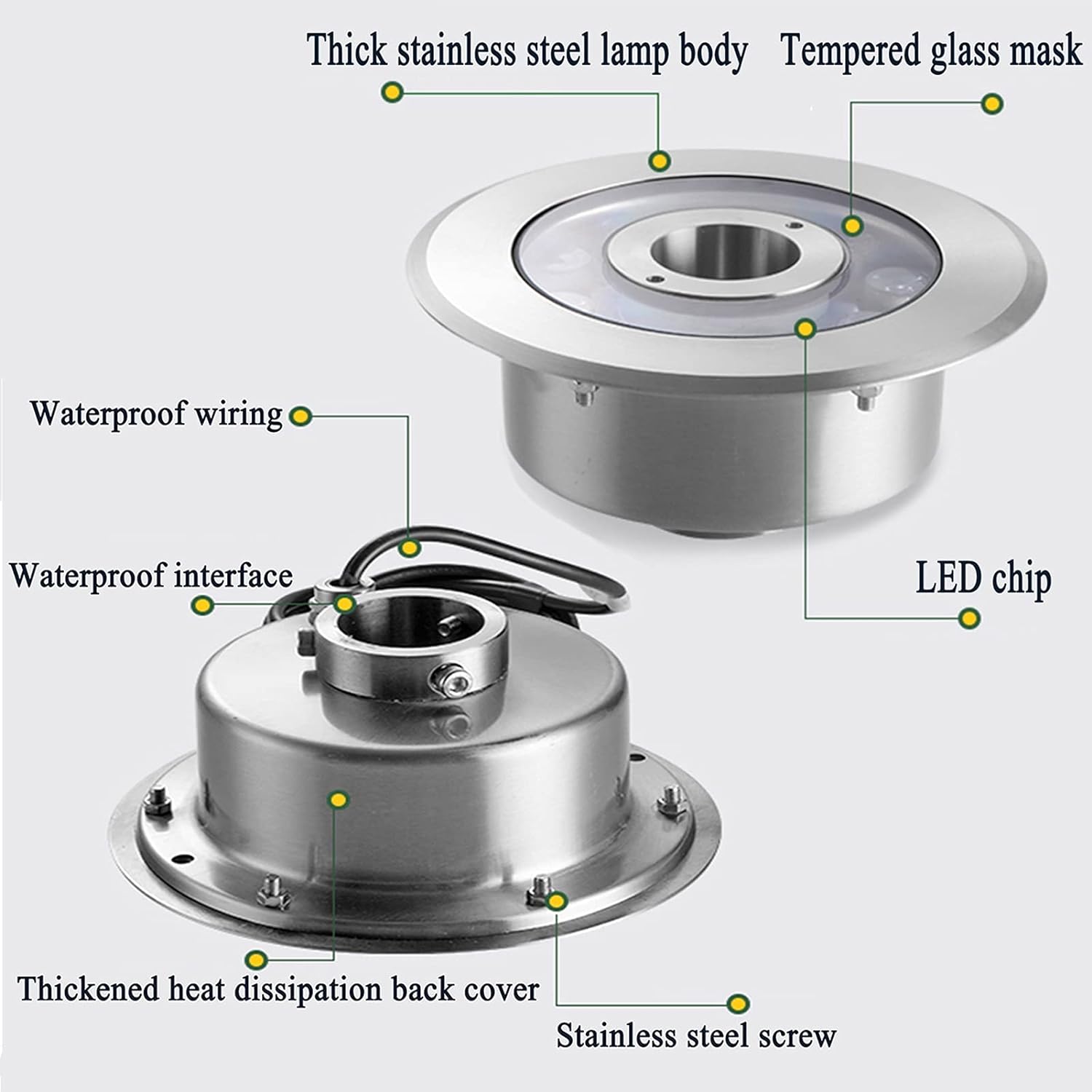 Ultralight RGB LED Underwater Light (BD4511)