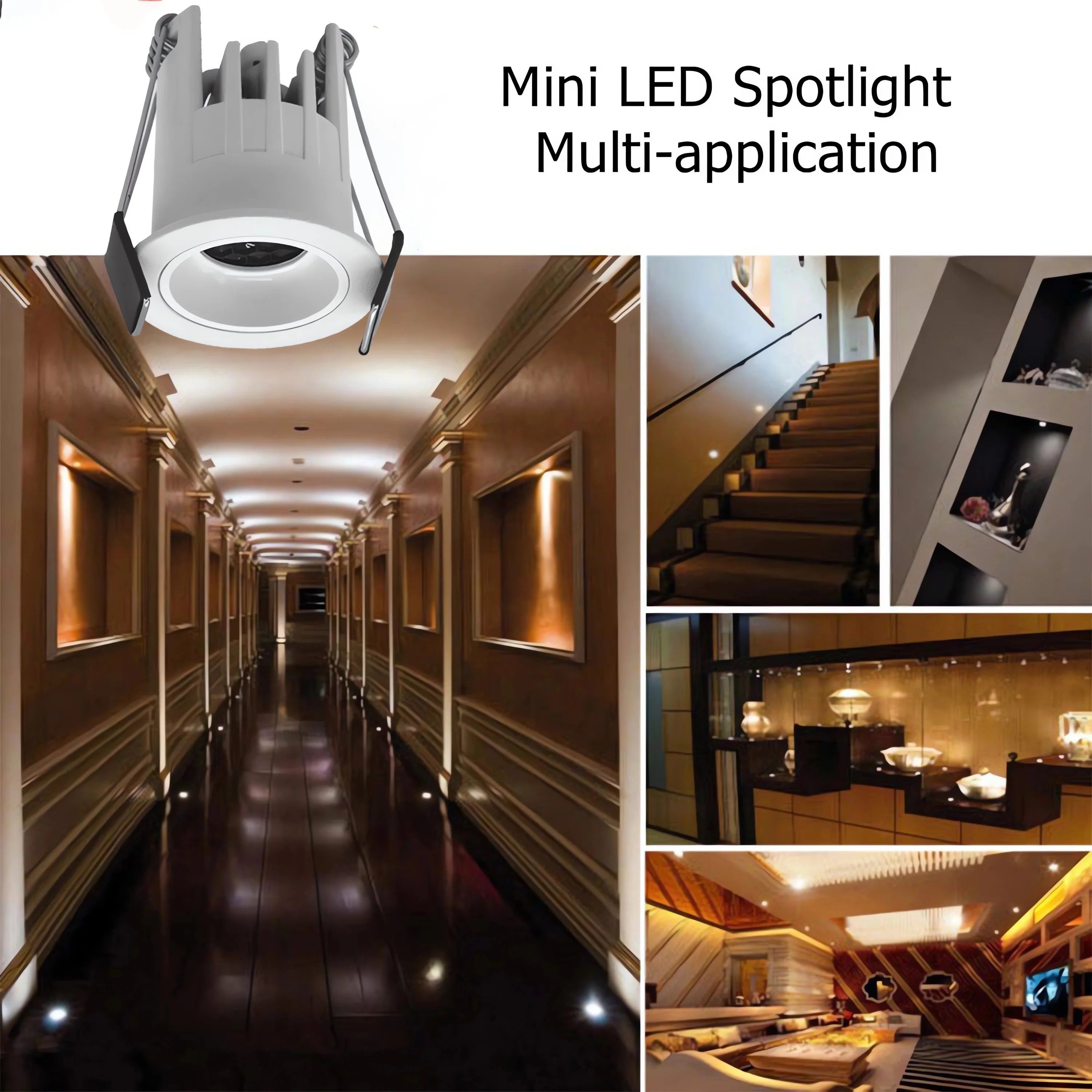 Ultralight Mini Spotlight 5.2W Indoor Light – Precision Lighting (BR1151)