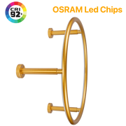 إنارة جدارية ديكورية خارجية (BR2349) – مقاومة للعوامل الجوية IP67 - بوضوح ألوان مرتفع CRI>92 - شرائح OSRAM