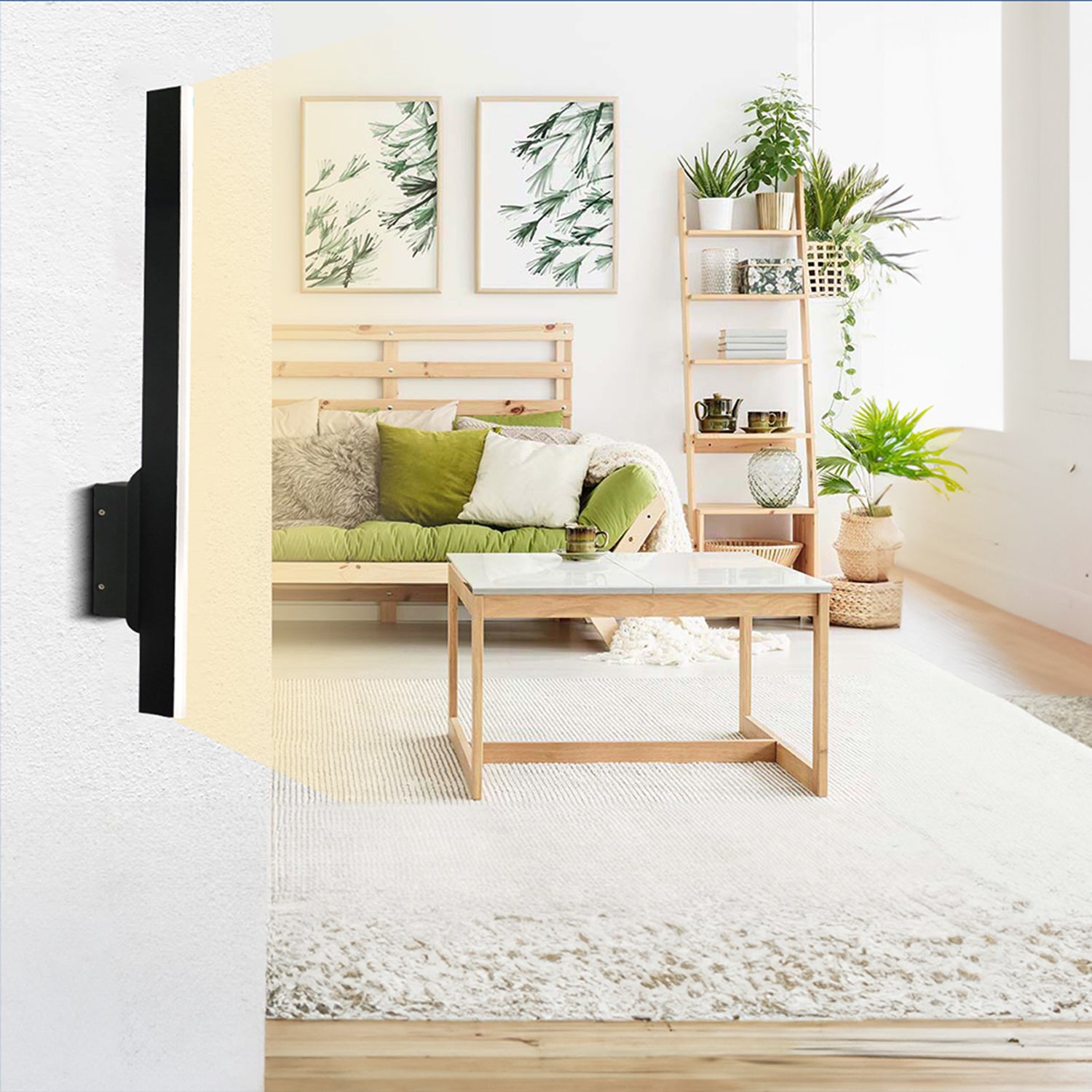 Buy Ultralight Linear Wall Light - Modern and Elegant Lighting - Warm Light (BW001) - Best  from Ultralight