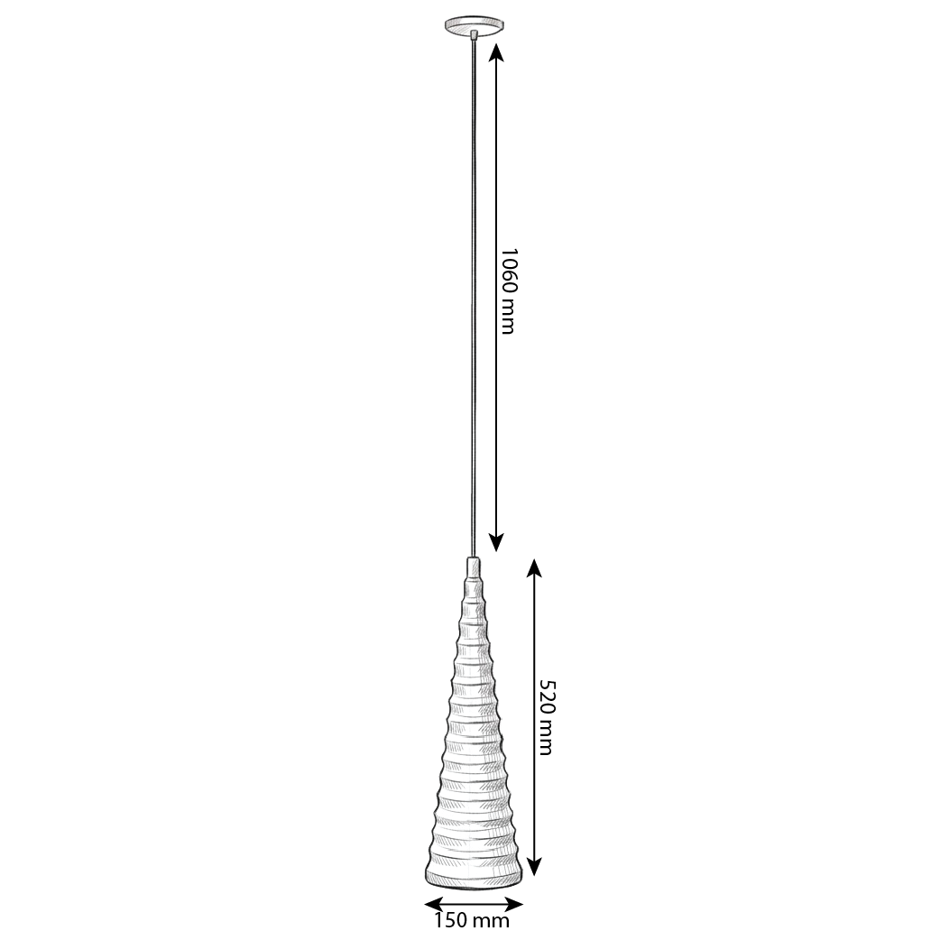 Ultralight Modern Indoor Pendant Light (CQD7286)