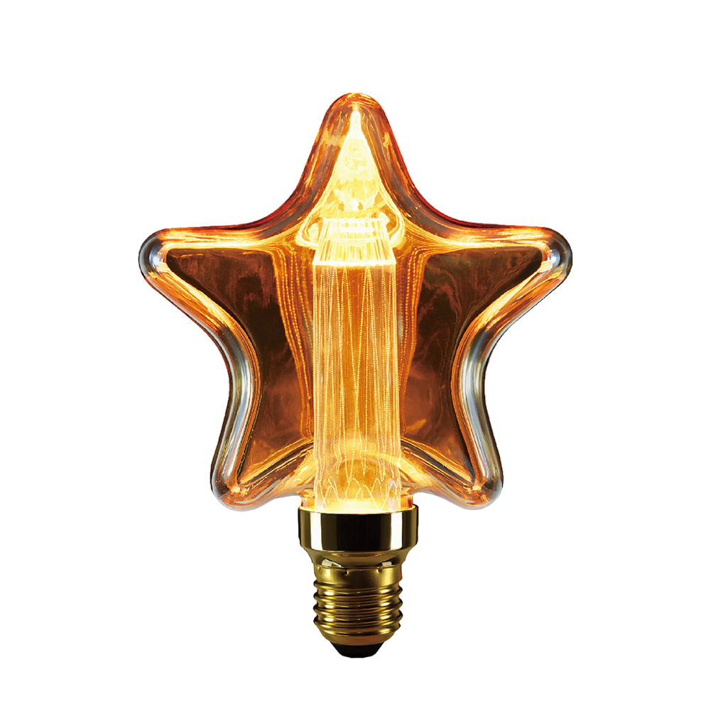 Buy Ultralight Star-Shaped Filament Bulb E27 Base (D-WJX) - Best  from Ultralight