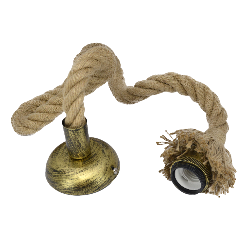 الترا لايت قاعدة E27 معلقة 100سم- لمسة ديكور فريدة بطابع الريفي (WL-E001)